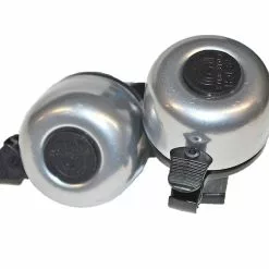 HF Christiansen Mini Ringeklokke I Sølv Look