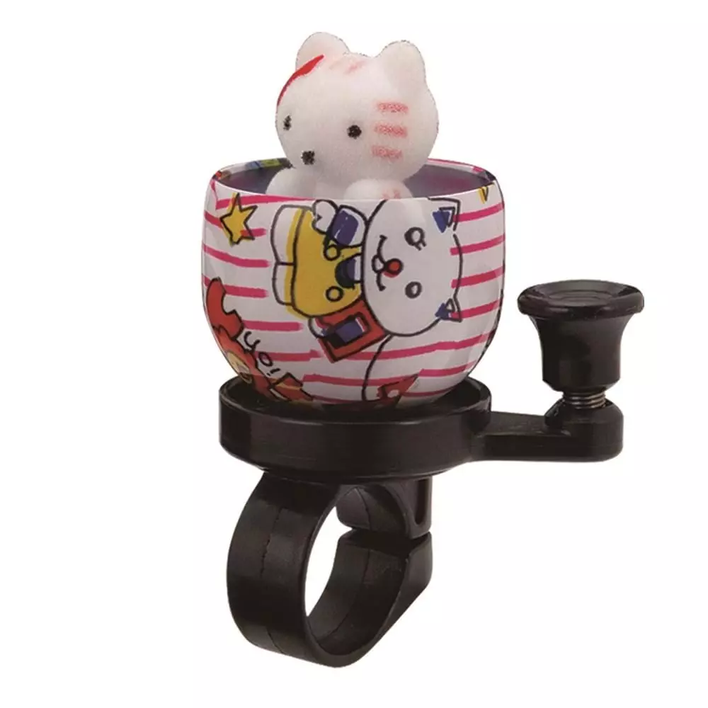 Bike Attitude Cat Pink Ringeklokke - 22,2 Mm 1 Bike Attitude Cat Pink Ringeklokke - 22,2 Mm