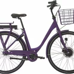 Purple Winther Superbe 1 Dame - Mat Lilla Elcykel