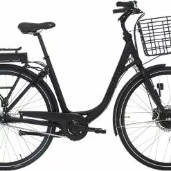 Black Winther Superbe 1 Dame - Mat Sort Elcykel