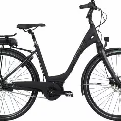 Black Winther Superbe 4 Dame - Mat Sort Elcykel