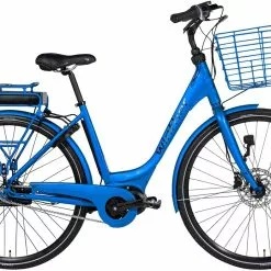 Blue Winther Superbe 2 Dame - Mat Blå Elcykel