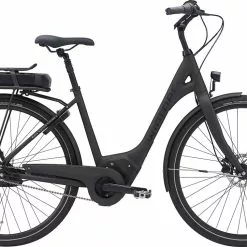 Black Winther Superbe 3 Dame - Mat Sort Elcykel