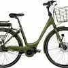 Green Winther Superbe 2 Dame - Mat Grøn Elcykel