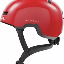 Abus Skurb 18 Abus Skurb -HERRECYKLER Butik SKURB KID SHINY RED SIDE cphbikeshop