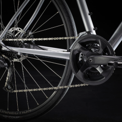 Trek FX 2 Disc -HERRECYKLER Butik Trek FX 2 DISC Quicksilver kaede og pedal