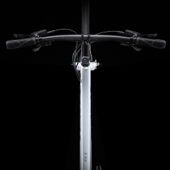 Trek FX 2 Disc -HERRECYKLER Butik Trek FX 2 DISC Quicksilver oppefra