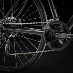 Trek FX 2 Disc -HERRECYKLER Butik Trek FX 2 DISC SatinLithiumGrey kaede og pedal