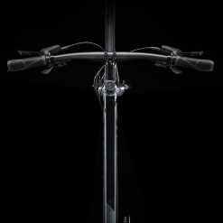 Trek FX 2 Disc -HERRECYKLER Butik Trek FX 2 DISC SatinLithiumGrey oppefra