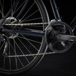 Trek FX 2 Disc -HERRECYKLER Butik Trek FX 2 DISC SatinNauticalNavy kaede og pedal