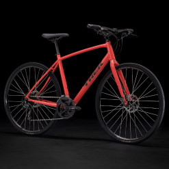 Trek FX 2 Disc -HERRECYKLER Butik Trek FX 2 DISC SatinViperRed 1