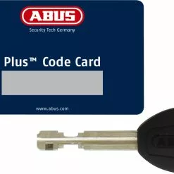 Abus Foldelås 6015 Bordo BK Lose SH BLO BOS DT2 Plus -HERRECYKLER Butik codecard plus schluessel 3 2