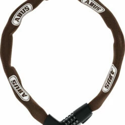 Abus Kædelås 1385 Tresor Med Kode - 85cm -HERRECYKLER Butik 48569 1385 85 brown a 3