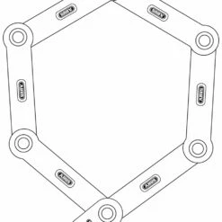 Abus Foldelås 6500 Bordo Granit X-Plus 10 Abus Foldelås 6500 Bordo Granit X-Plus -HERRECYKLER Butik 55162 04