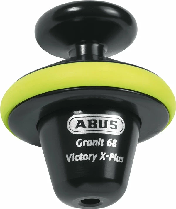 Abus Skivebremselås 68 Victory X-Plus Yellow 1 Abus Skivebremselås 68 Victory X-Plus Yellow