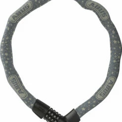 Abus Kædelås 1385 Tresor Med Kode - 75cm 7 Abus Kædelås 1385 Tresor Med Kode - 75cm -HERRECYKLER Butik 88010 1385 75 GREY STARS RET 3