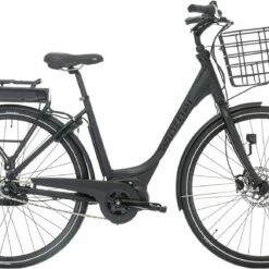 Black Winther Superbe 2 Dame - Mat Sort Elcykel