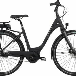 Black Winther Superbe 4 Dame - Mat Sort Elcykel