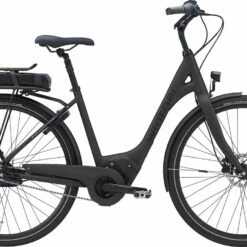 Black Winther Superbe 3 Dame - Mat Sort Elcykel