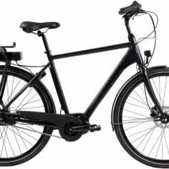 Black Winther Superbe 2 Herre - Mat Sort Elcykel