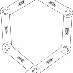 Abus Foldelås 5700 UGrip Bordo Med Nøgle -HERRECYKLER Butik Bordo Zeichnung 3 bac4e503 44fe 4d5e aa96 f196df313078