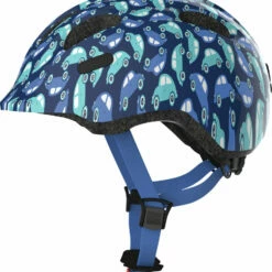 Abus Smiley 2.0 -HERRECYKLER Butik Smiley 2 0 blue car side 3