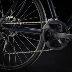 Trek FX 2 Disc -HERRECYKLER Butik Trek FX 2 DISC SatinNauticalNavy kaede og pedal