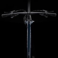 Trek FX 2 Disc -HERRECYKLER Butik Trek FX 2 DISC SatinNauticalNavy oppefra