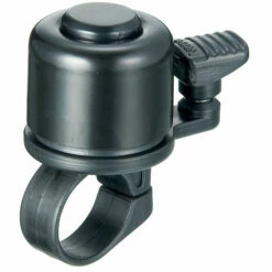 Bike Attitude Mini Sort Ringeklokke Med Fjederhammer